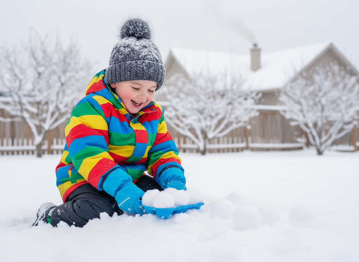 Snøballformer 5 - Blå