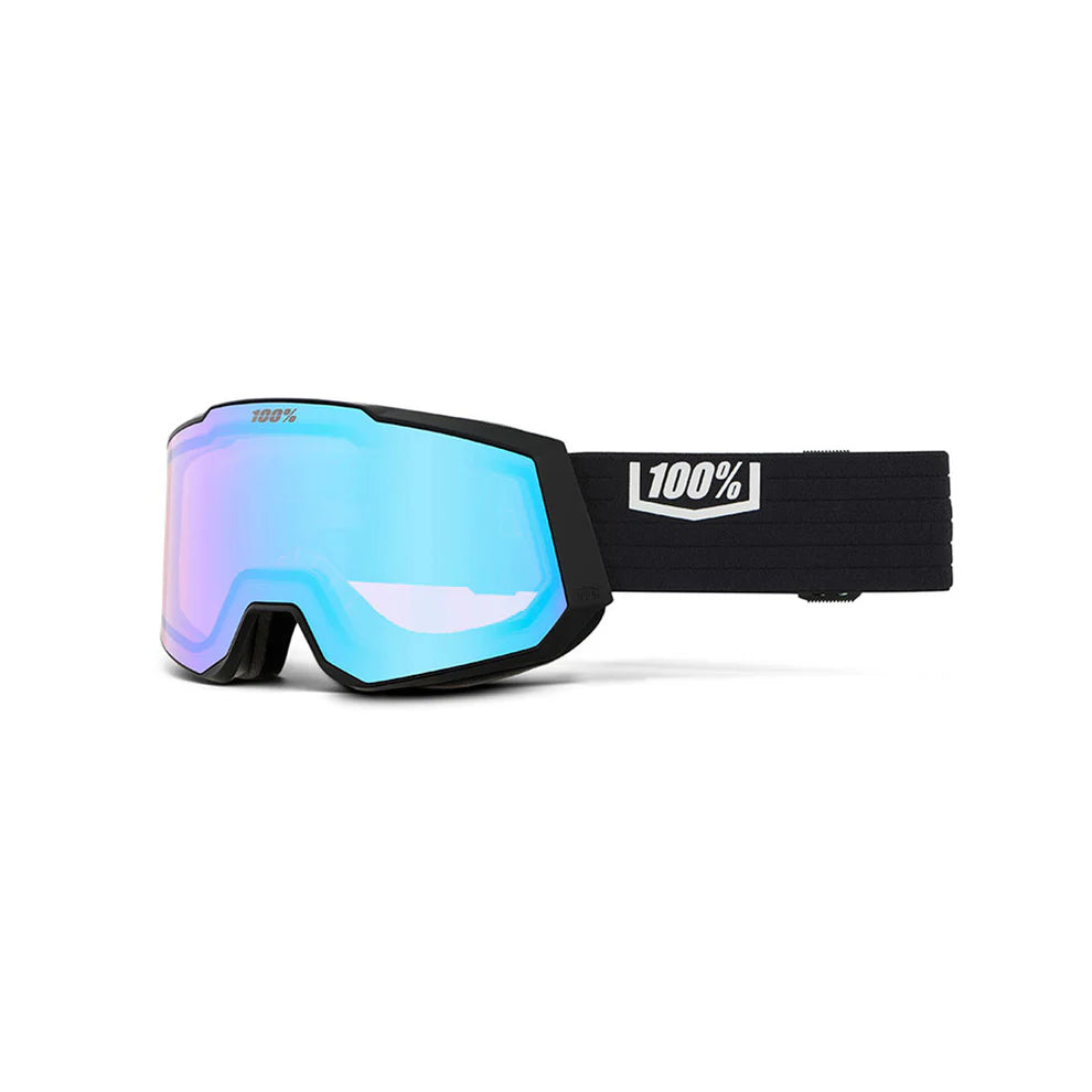 100%  SNOWCRAFT XL HiPER Black/Red/Mir. Red + Ekstra linse