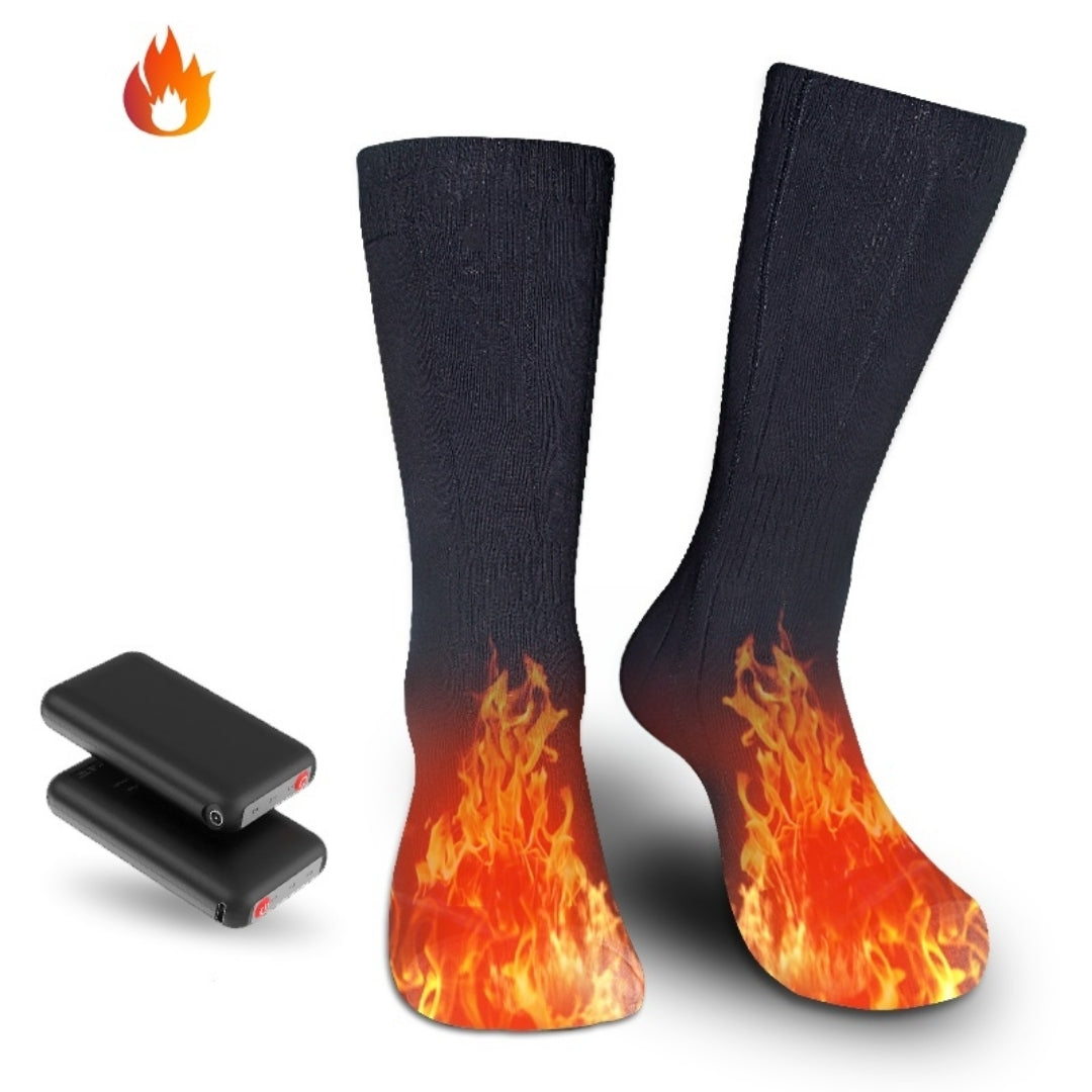 SnowRider HeatSocks 4000 - Genopladelige varmesokker