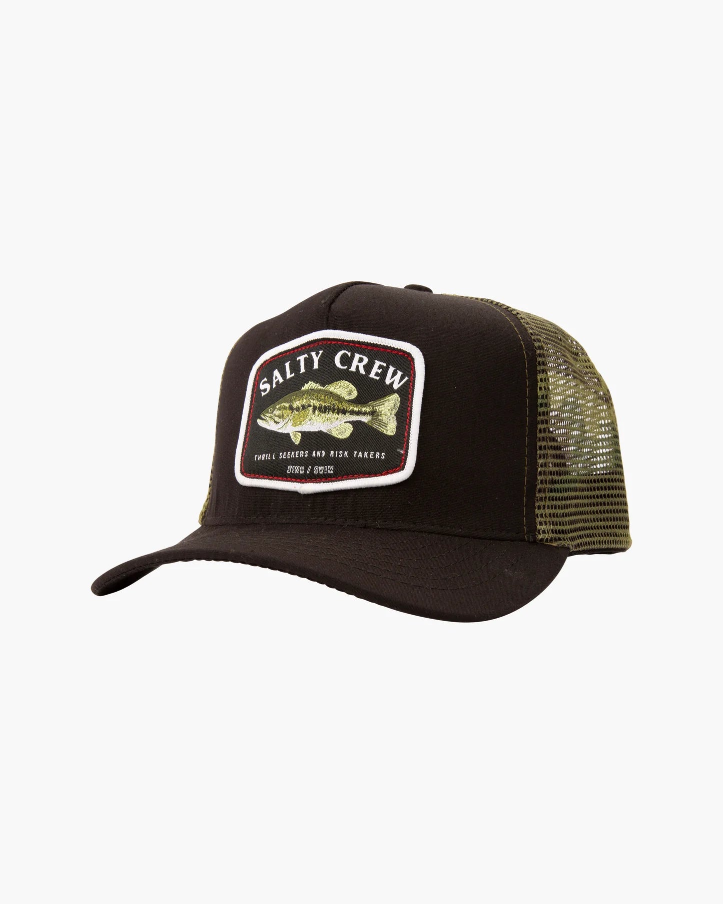Salty Crew Bigmouth Trucker - Black/Camo