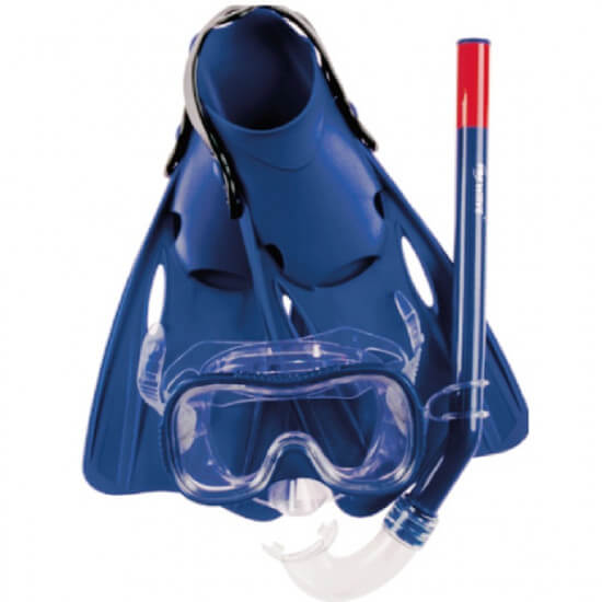 seac-snorkelsaet-junior-blaa