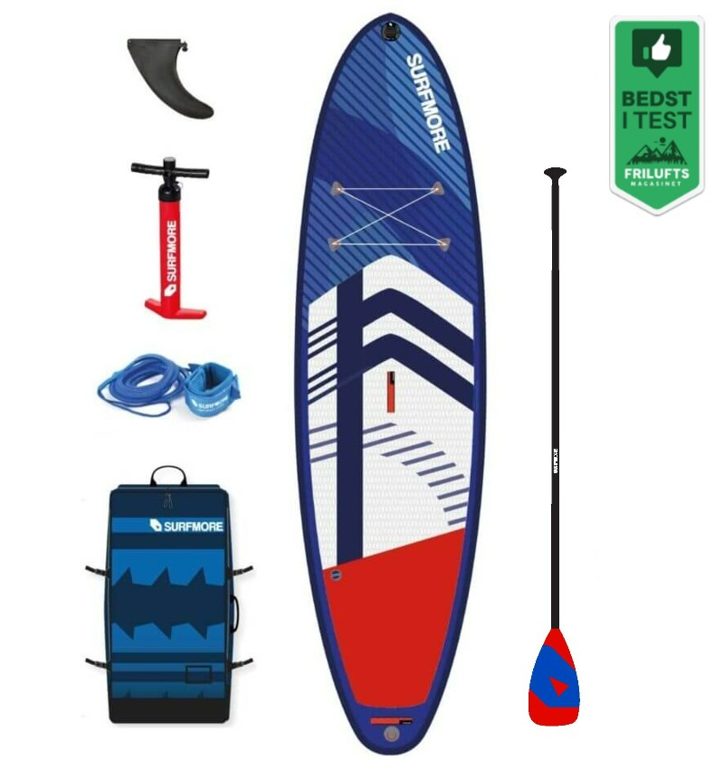 SURFMORE Allround 10'2 x 33 SUP-brett – Blå
